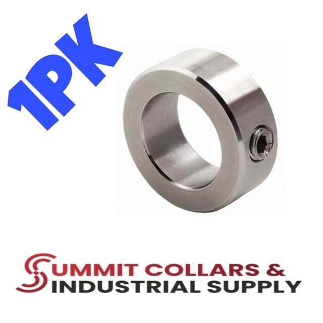 30MM Metric Stainless Steel Shaft Collar (1 PC) Solid – Set Screw – CSS-30MM