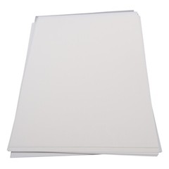 QOMOLANGMA A3 11.7″ x 16.5″ DTF Transfer Film – Double Sided Hot Peel 100 Sheets