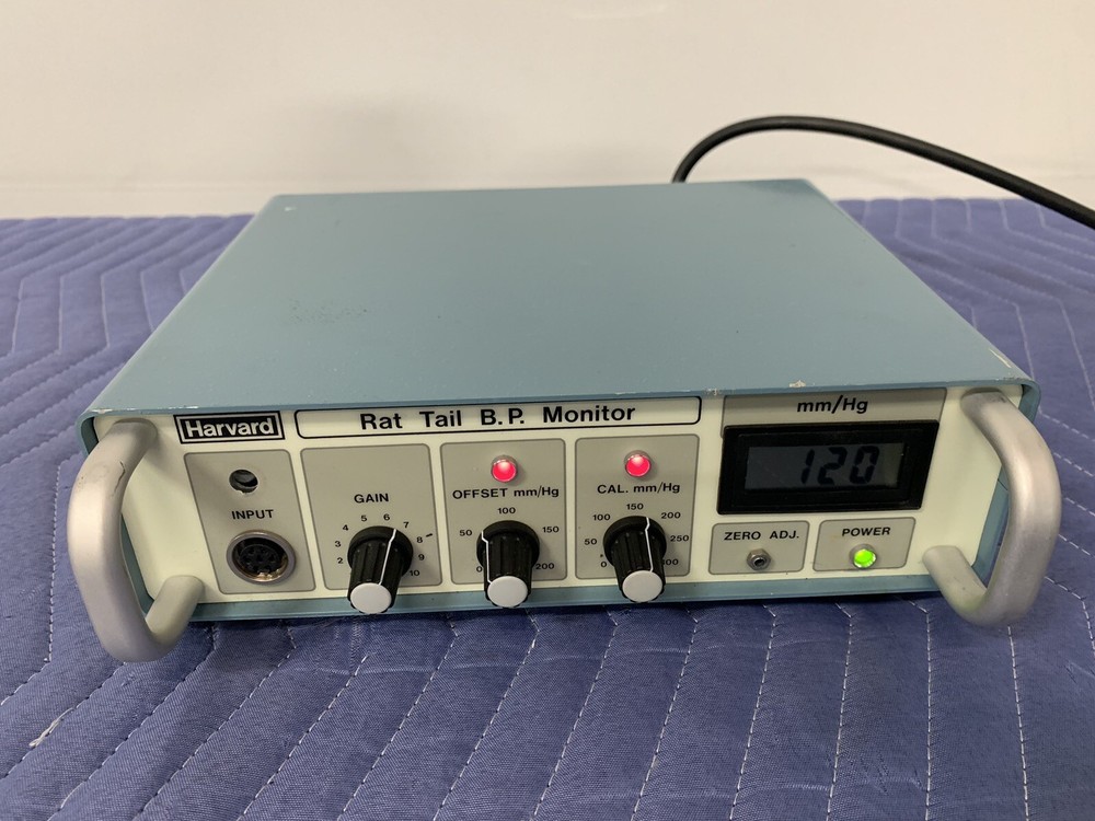 Harvard Rat Tail B.P. BP Monitor Cat. No. 50-0011