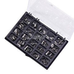 AZDENT Dental Ortho Bands with Buccal Tubes Non-Conv 1st Molar MBT 022″ 16#-35#