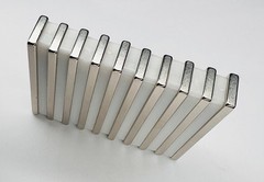 2″ x 1/2″ x 1/8″ Rare Earth Neodymium Bar Block Magnets N42 MGOe Lot of 10 Each
