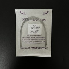Dental Orthodontic Niti Super Elastic Rectangular Arch Wire Ovoid/Natural