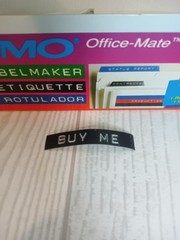 DYMO Office Mate II 1540-00 Embossing Label Maker EUC Open Box
