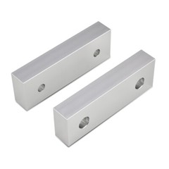 10 Packs (20pcs) 6 x 2 x 1″ Standard Aluminum Soft Jaws Set Fits Kurt 6″ Vises