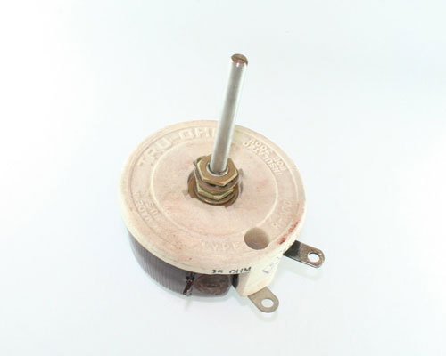 Ohmite 15 Ohms 100 Watt Single Turn Rheostat RP252SK150KK