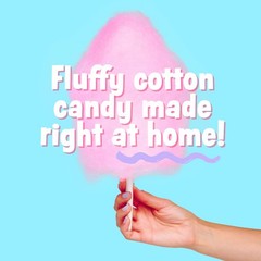 Cotton Candy Express Floss Sugar Variety Pack with 3 – 11oz Plastic Jars of C…