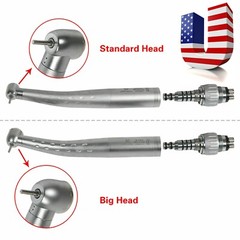 KAV Style Dental High Speed Handpiece and 4 Hole Quick Coupler 360° Swivel CY