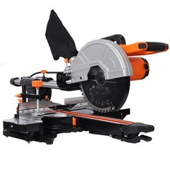 10in Single Bevel 2 Speed Sliding Miter Saw,5000/3200 RPM,3.5x13in Cutting