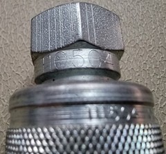 TORR QD11 (Quick Disconnect) Series 1/4″ Female NPT Plug 110504 + Coupler 111504