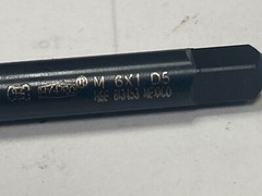 OSG 2891001, M6x1.00, Spiral Point Plug Tap, HSSE, Steam Oxide, 3 Flute
