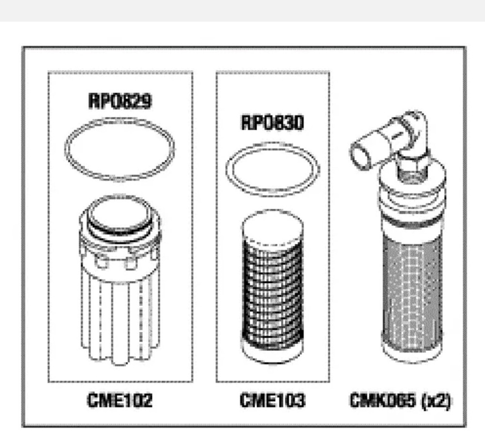 Compressor PM Kits AirStar AIR TECHNIQUES 2-1, 2-2, 3, 21,22, 30 RPI#CMK142
