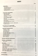 Massey Ferguson 41 Rear-Mounted Sickle Bar Mower Parts Operators Manual Service
