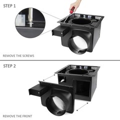 Bv Exhaust Fan – Fan 1.0 Sones 6 Duct Collar Rooms Up To 140 Sq. Ft.