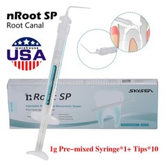 Dental Endo Materials Injectable Root Canal Bioceramic Sealer 1g Pre-mix Syringe