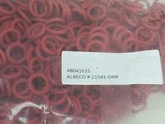 BULK Silicone Rubber 15mm OD x 10mm ID x 2.5mm O-Ring Red Oil Seal Gaskets HR
