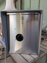 Pedestal Access Control / Intercom Steel Open Box Keypad Gate Code Stainless