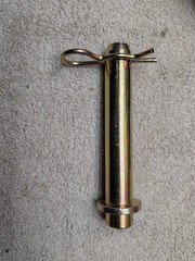 2-9/16″ Round to 2″ Round Auger Bit Post Hole Digger Adapter Conversion 7/8″ Pin