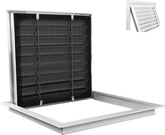 19X19 Access Hatch Door Drywall Shutter Vent Ceiling Wall HVAC Dustproof Mesh