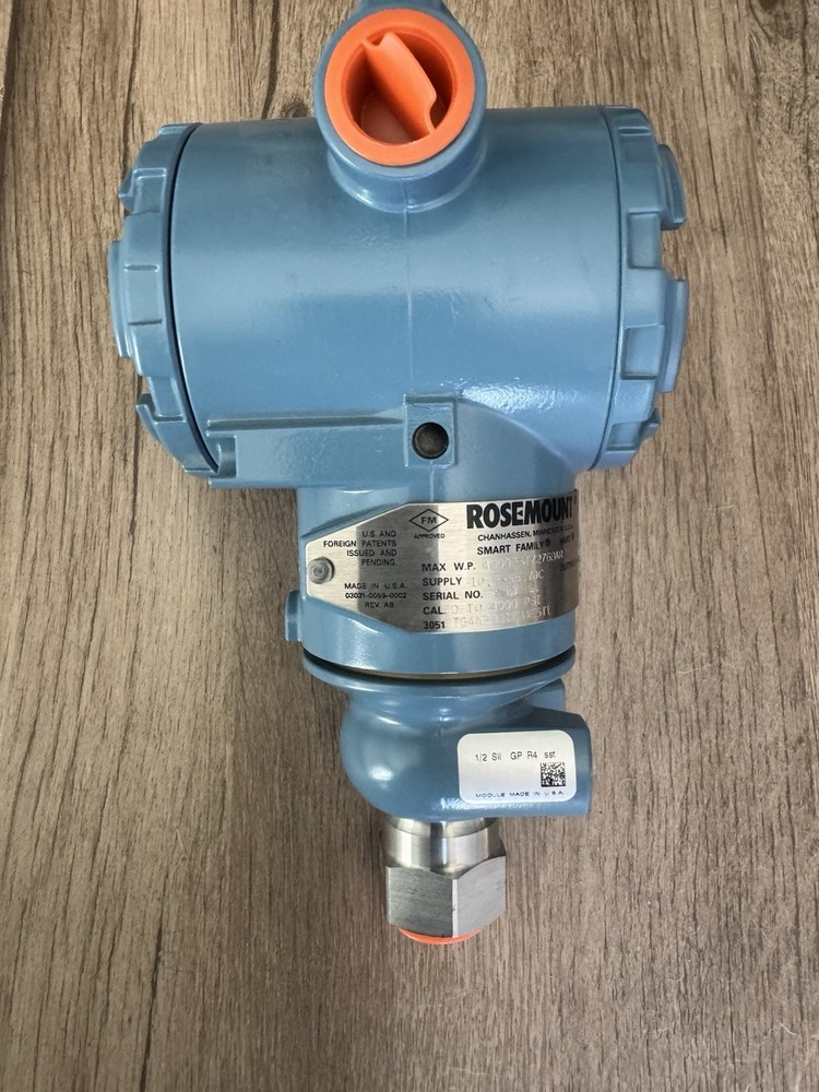 Rosemount 0 To 4000Psi Pressure Transmitter