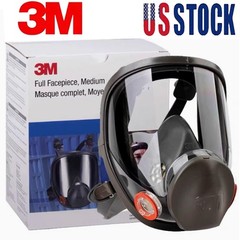 6800 Full Face Reusable Respirator Size Medium Full Face Gas Mask