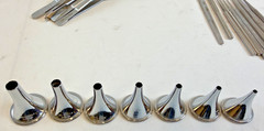 28 Piece Storz Pilling Weck Myringotomy Tray w/ Sterilization Basket ENT Otology