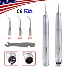 NSK Style Dental Ultrasonic Air Perio Scaler Handpiece 2/4Holes Tips G1 G2 G4