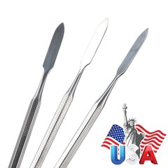Dental Stainless Steel Mixing Spatula Mixing Stick Color Tools Non-slip Handle