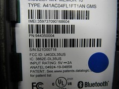 4 LOT Datalogic Memor 10 Mobile Computer 944350004 Android 10 + 9 + 8.1 +Battery