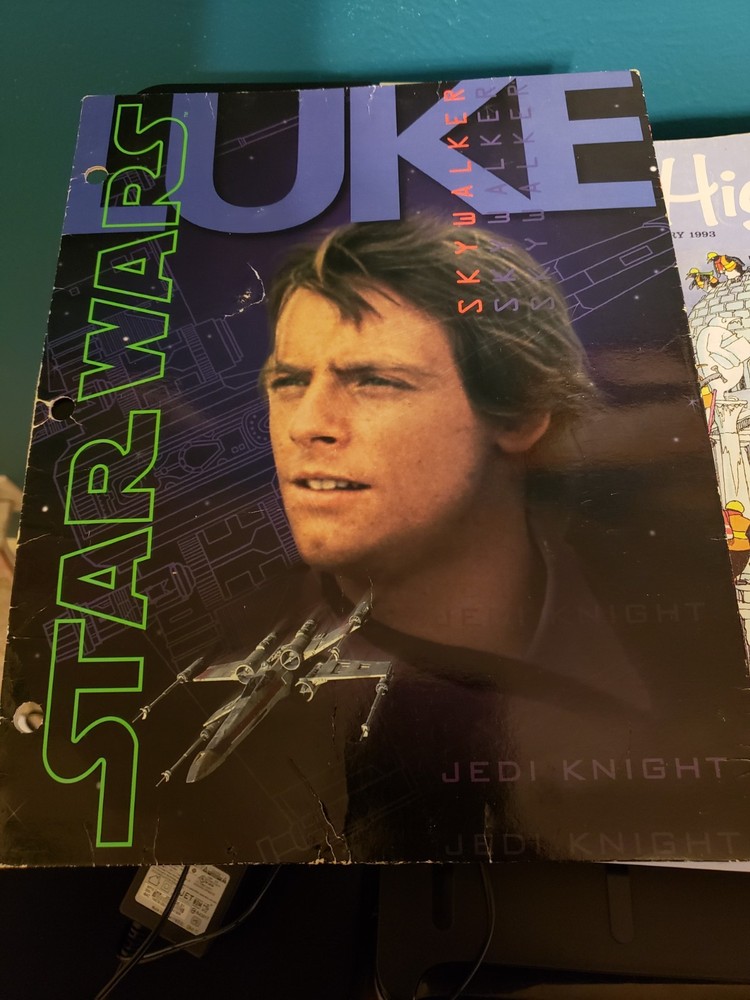 Luke Skywalker Star Wars 2 Pockets Paper Folder