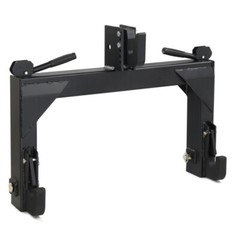3 Pt Quick Hitch Adapter For Category 1 & 2 W/ Adjustable Bolt Tractor 3000lb
