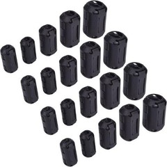 Ferrite Ring Core Ferrite Beads Clip RFI EMI Noise Suppressor Anti Interference