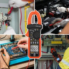 Bluetooth TRMS 4000 Counts Digital Clamp Meter Auto Range AC DC Amp Volt Ohm NCV