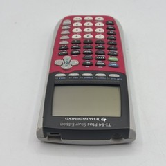 Working TI-84 Plus Silver Edition Pink Graphing Calculator Tested