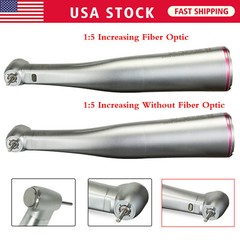 NSK Ti-MAX X95L Style Dental 1:5 Fiber Optic Contra Angle Handpiece LED Turbina