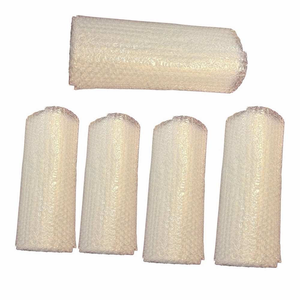 Pack of 5 Small Bubble Cushion Wrap Roll