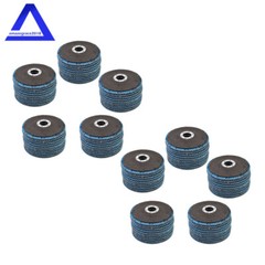 100Pack 4-1/2″×7/8” 60 Grit T29 Premium Zirconia Flap Disc Sanding Grinding
