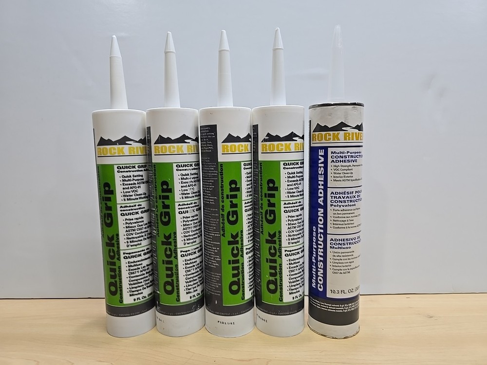 5 Fastenal Rock River Quick Grip Multi-purpose Construction Adhesive Fastenal