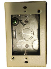 Hubbell Presswitch, Presswitch Plate and Metal Raceway Receptacle Boxes