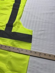 Fluorescent Green Reflective Vest Sleeveless Tops Traffic Run Safety Reflector