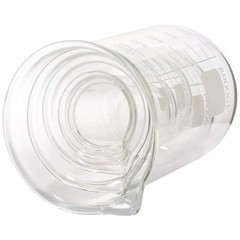 5 Pack Glass Lab Pyrex Beaker Set Measuring Cup 50/100/250/500/1000 ML