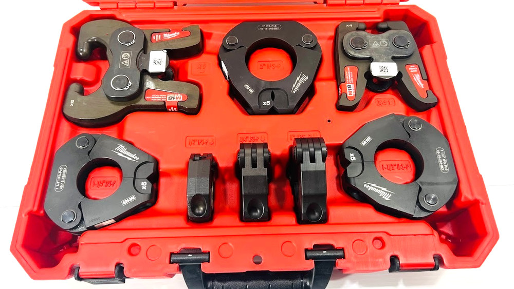 Milwaukee 1/2″-2″ IPS-P Pivoting Press Ring Kit 49-16-2697X for M18 Press Tool