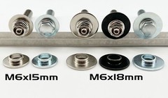 10-50 pc M6 Shoulder Collar Washer packs Bundle Deal get all 5 types and Save $$