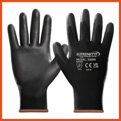 Safety Work Gloves Latex, Nitrile, PU, Coated Gardening builders Grip – 12 Pairs