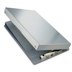 Saunders Recycled Aluminum Snapak Form Holder, Memo 6 x 10 Inches, Silver