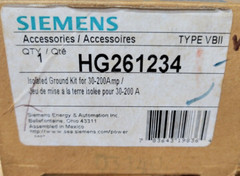 Siemens HG261234 Isolated Ground Lug Kit 30A 60A 100A 200A VBII Safety Switch