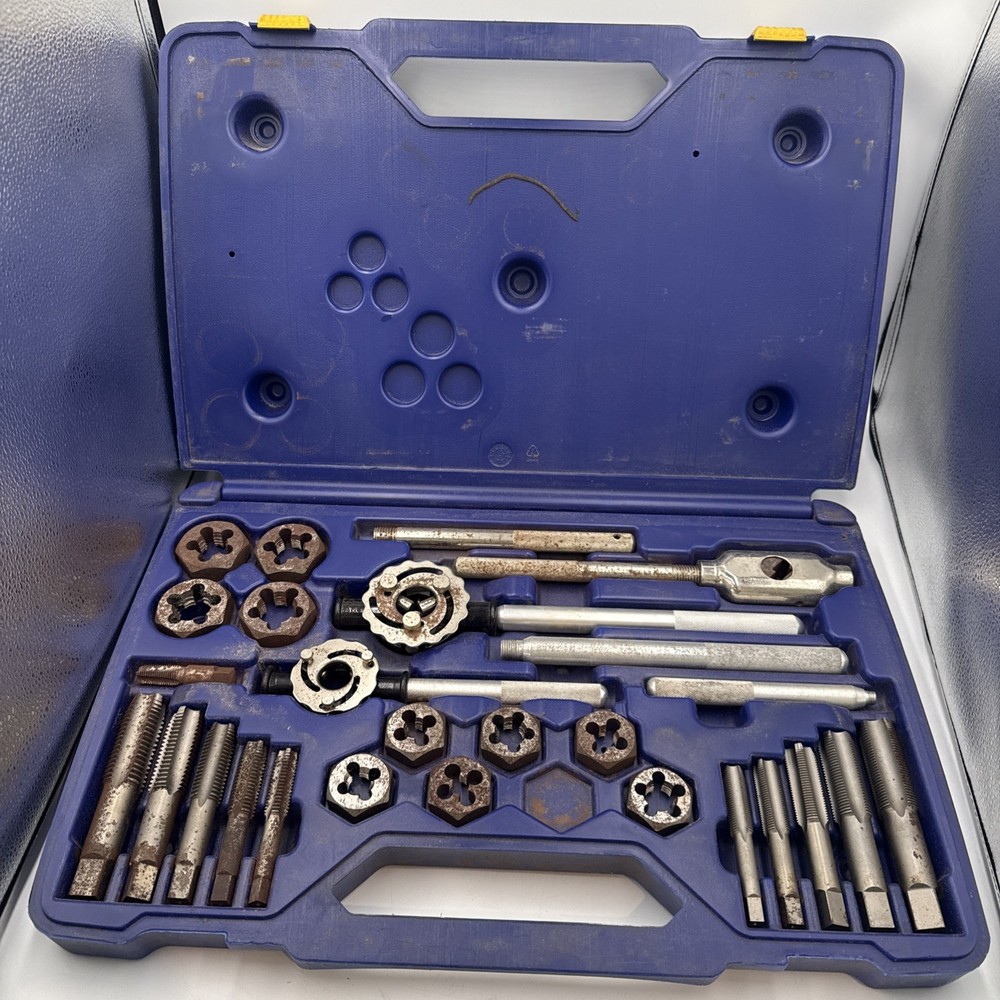 IRWIN HANSON 66 Piece Tap And Die Set ONLY THE BIG BOX Fractional Hex Read