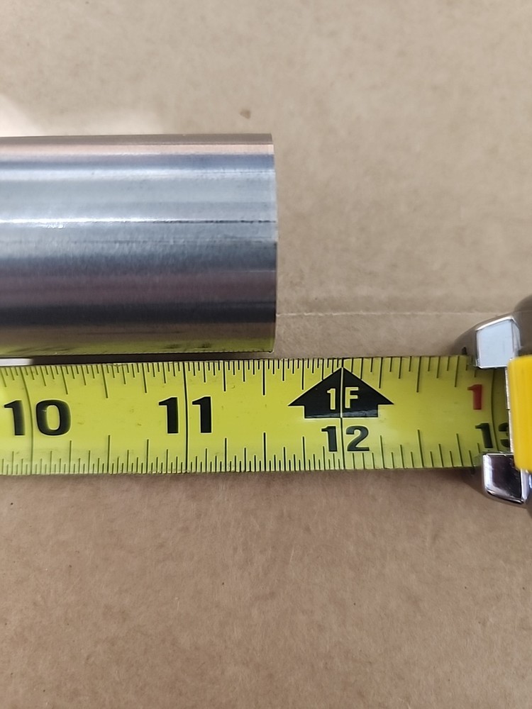 (Tag C64) 1.25″ Dia Titanium Round Rod x 11+” Inch Long 6AL4V-ELI Medical Grade