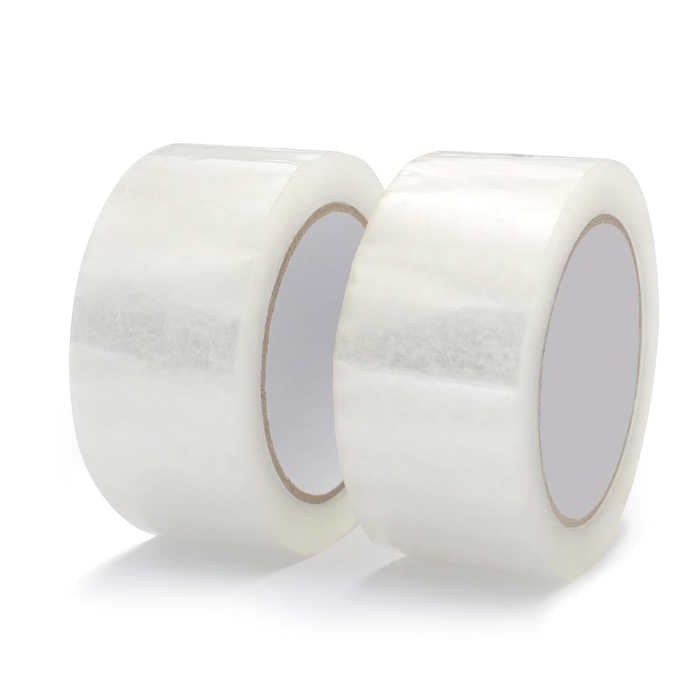 6 Rolls Packing Tape 3″ x 60 Yds Carton Sealing Clear Packing Shipping Box Tape