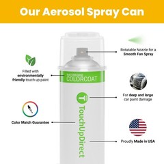 Nissan Touch Up Paint Aerosol – Black Obsidian Exact Match Essential Kit