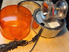 MARS SKYBOLT SW2-ASM-12 VEHICULAR LIGHT WARNING BEACON AMBER 12V
